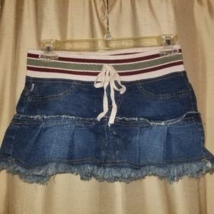OBOE Denim Mini Skirt